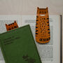 Leather Cat Bookmark, thumbnail 1 of 6