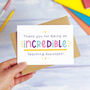 Incredible Teaching Assistant Card, thumbnail 3 of 10