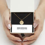 March Birthstone Necklace 18ct Gold Plate, thumbnail 1 of 6