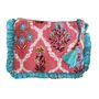 Pink And Blue Floral Quilted Make Up Bag, thumbnail 4 of 4