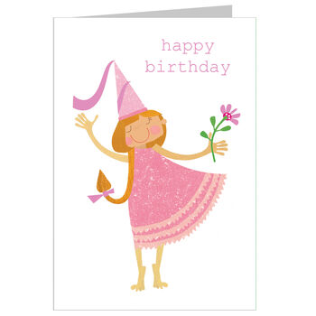 Princess Happy Birthday Card, 3 of 5