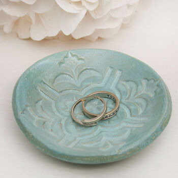 Moroccan Style Green Ring Dish, 4 of 4