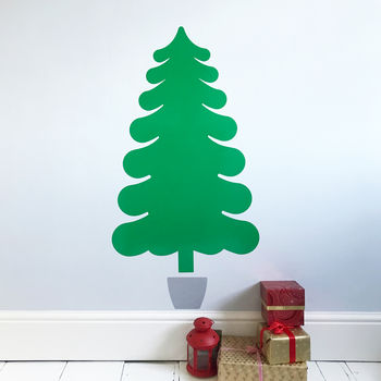 Decorate Your Own Christmas Tree Vinyl Wall Sticker, 2 of 8