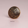 G Decor Versailles Vintage Gold Brass Door Knob, thumbnail 4 of 12