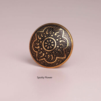 G Decor Versailles Vintage Gold Brass Door Knob, 4 of 12