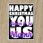 Personalised Names Christmas Card For Family, thumbnail 4 of 8