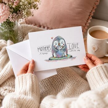 Penguin Hug Mother’s Day Card, 2 of 7