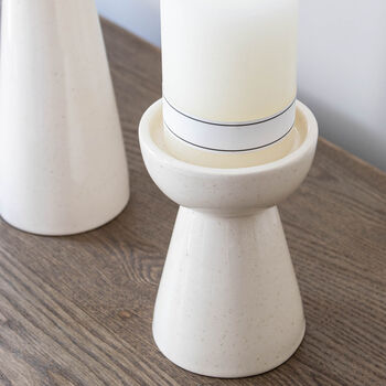 Ceramic Pillar Candle Holder, 2 of 3