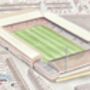 Stoke City Fc Victoria Ground Stadium Art Print, thumbnail 2 of 3