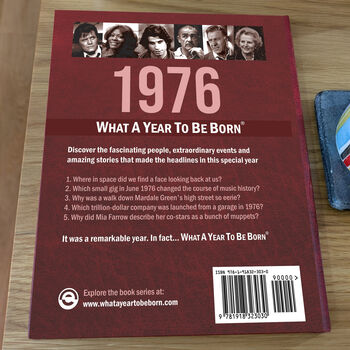 1976: What A Year To Be Born | 50th Birthday Gift Book, 2 of 12