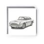 Aston Martin Db5 Classic Car Card, thumbnail 2 of 6