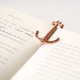 Personalised Book Anchor Gold And Rose Gold, thumbnail 1 of 6