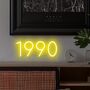 Personalised Year Neon Sign Light, thumbnail 11 of 12