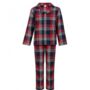 Red Tartan Cotton Flannel Family Christmas Pyjamas, thumbnail 12 of 12