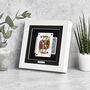 Best Dad Personalised King Playing Card Gift Frame, thumbnail 7 of 12