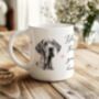 Personalised Great Dane Dog Hearts Pet Gift Mug, thumbnail 1 of 2
