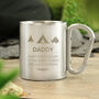 Personalised Stainless Steel Mug Gift For Dad, thumbnail 1 of 2