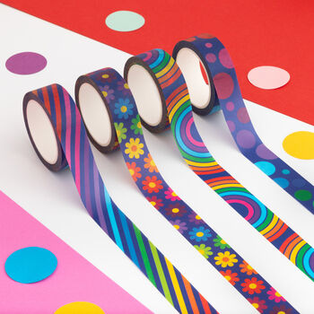 Colourful Stripe Washi Tape, 2 of 2