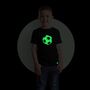 Glow In The Dark Football T Shirt, thumbnail 1 of 2