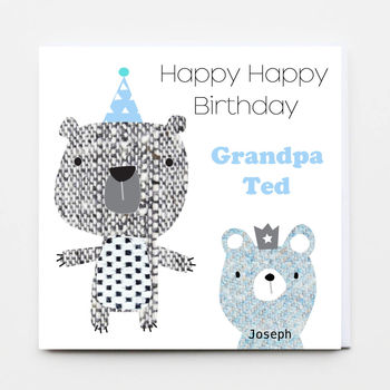 Happy Birthday Grandad Greeting Card, 5 of 5