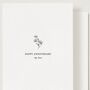 Happy Anniversary, My Love Wildflower Card, thumbnail 1 of 4