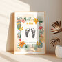 'Summer Baby 2025' Personalised Inkless Print Kit, thumbnail 7 of 7