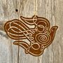 Rusted Bird Hanging Decoration, thumbnail 2 of 5
