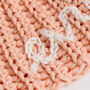 Personalised Baby Hat And Mittens Easy Crochet Kit, thumbnail 4 of 11