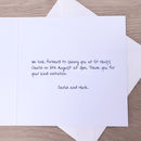 'we Do' Wedding Acceptance Card By Apple Of My Eye Design ...