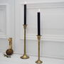 Elegant Brass Candlestick, thumbnail 2 of 7