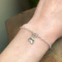 Sterling Silver Dainty Holly Bracelet, thumbnail 8 of 12