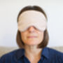 Aya Bamboo Satin Sleep Mask, thumbnail 2 of 2