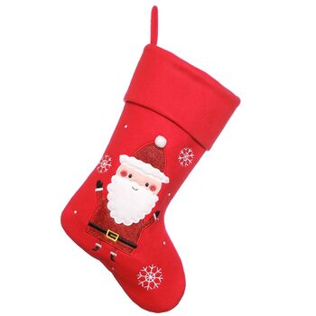 Personalised Santa Christmas Stocking, 2 of 4