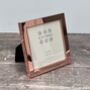 Sixtrees Copper Square Photo Frame, thumbnail 1 of 3