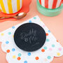 Personalised 'Daddy And Me' Slate Coaster, thumbnail 1 of 2