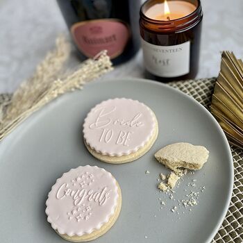 Bride To Be Letterbox Vanilla Cookies, 3 of 8