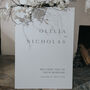 Olivia Wedding Welcome Sign, thumbnail 1 of 3
