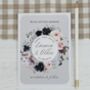Vintage Floral Personalised Save The Date Magnet Card, thumbnail 1 of 2