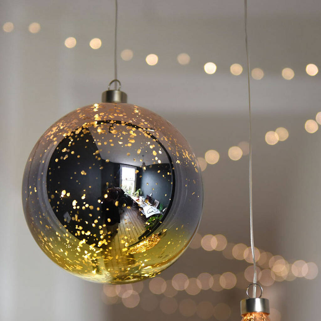 Christmas Bauble LED Light By Idyll Home