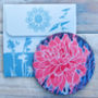 Nancy Silk Covered Compact Mirror, thumbnail 3 of 6