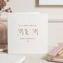 Personalised Floral Heart Wreath Birthday Card For Mum, thumbnail 1 of 7
