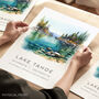 USA Wall Art Travel Prints Of Lake Tahoe California, thumbnail 1 of 7