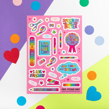 Fun And Colourful Sticker Sheet Set, 8 of 11