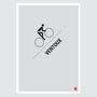 T Lab Ventoux Cycling Print, thumbnail 3 of 3