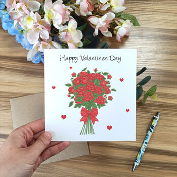 Rose Valentines Day Card, 5 of 6