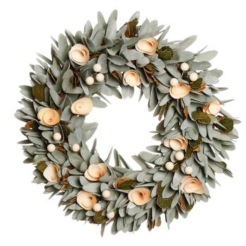 Luxury Lambeth Natural Christmas Wreath, 2 of 6
