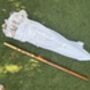 Paradise Print Handmade Garden Parasol, thumbnail 7 of 7