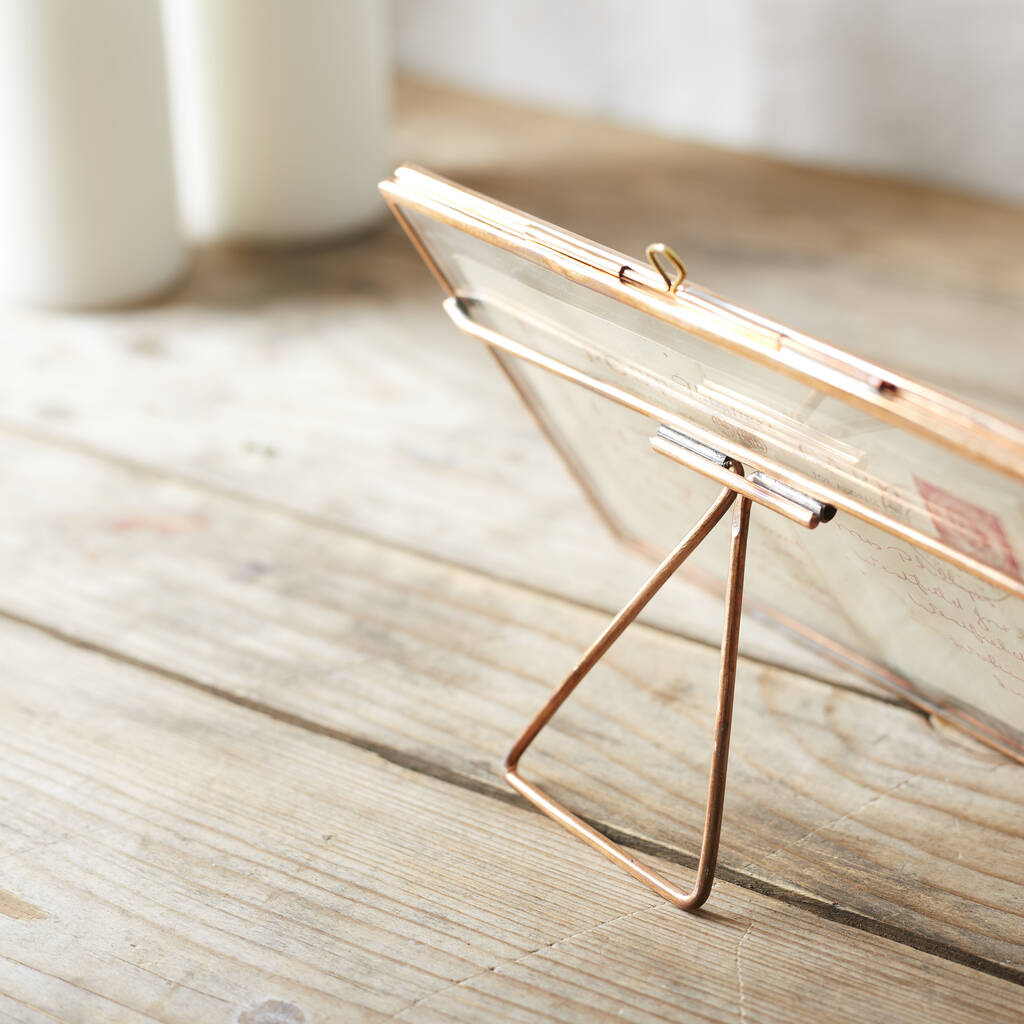 6'X4' Portrait Standing Picture Frame By Glass Half Full Design