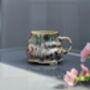 Vanilla Scented Candle In Handmade Porcelain Cup, thumbnail 5 of 5