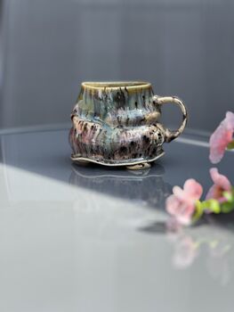 Vanilla Scented Candle In Handmade Porcelain Cup, 5 of 5